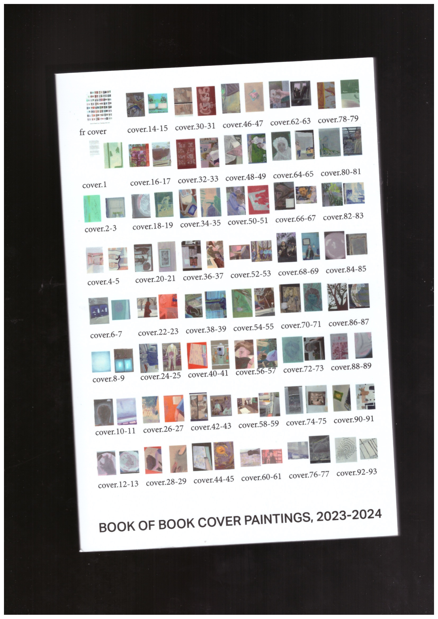 SIWOFF, Kevin - Book of Book Cover Paintings, 2023-2024